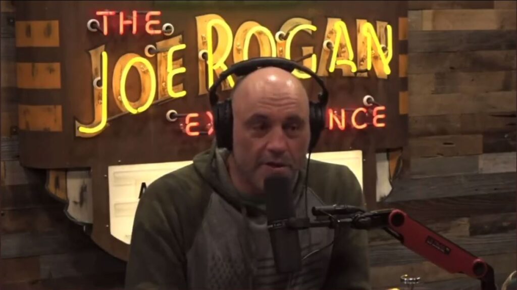 O podcaster norte-americano Joe Rogan. Foto:Reprodução