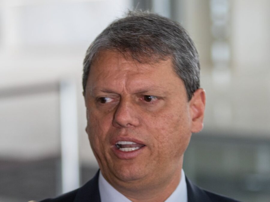 O governador de São Paulo, Tarcísio de Freitas. Foto: Fabio Rodrigues-Pozzebom/ Agência Brasil
